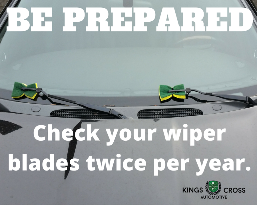 Back and forth, back and forth– How to show your wipers a little